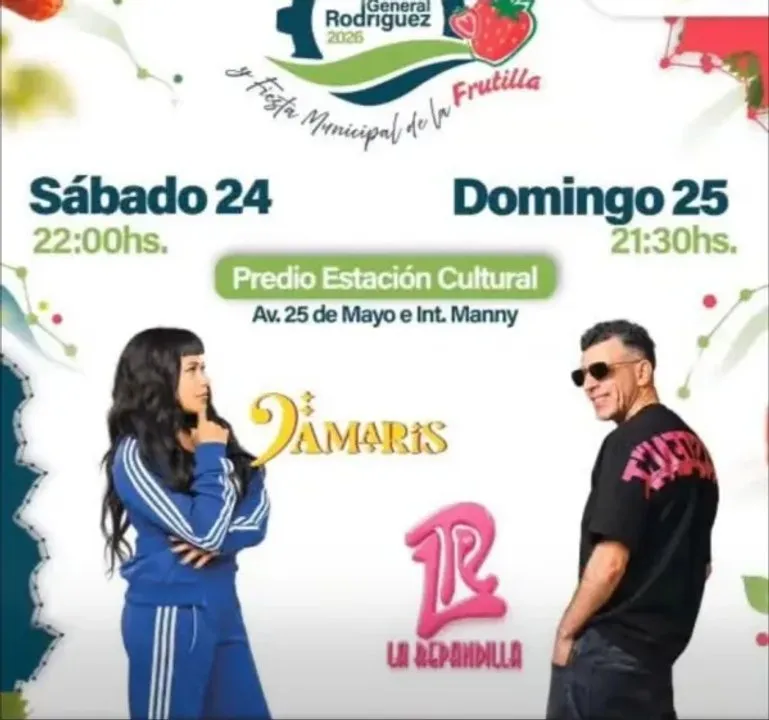 Predio Estación Cultural de General Rodríguez, donde estaba anunciado el show de La Re Pandilla