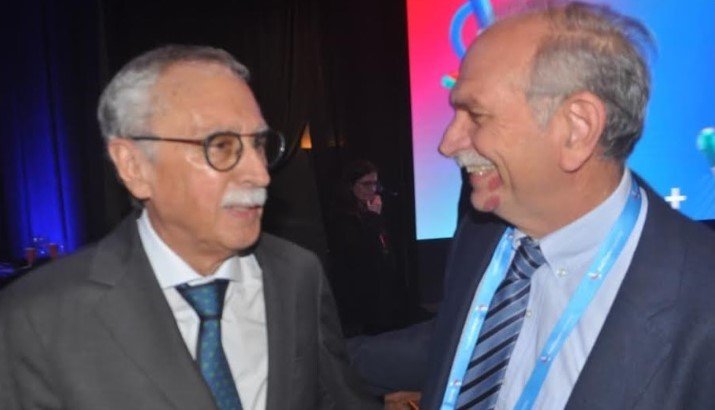 Ministro de Salud de Corrientes, Emilio Lanari Zubiaur, durante su exposición en el encuentro federal de AmCham
