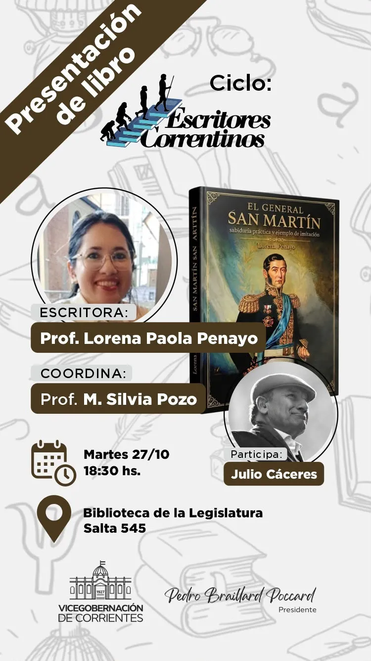 Portada del libro «El General San Martín, sabiduría práctica y ejemplo de imitación» de Lorena Paola Penayo