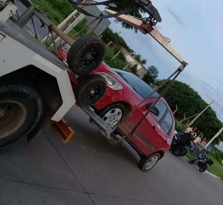 Operativo de tránsito en Corrientes con vehículos secuestrados