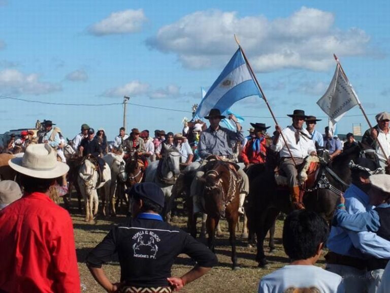 Plaza San Martín de Sauce, punto de encuentro de las actividades por el 146° aniversario del departamento